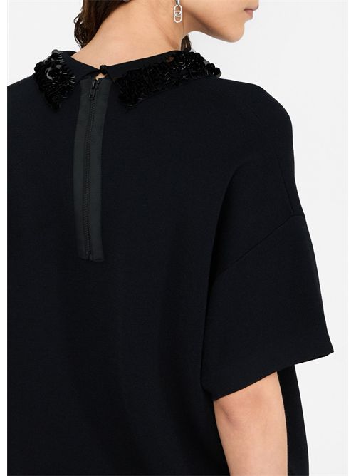 Maglia con paillettes LIU JO | CF5038MS55N/22222